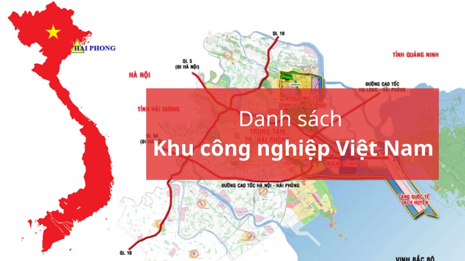 Danh sách Khu Công Nghiệp ở Việt Nam