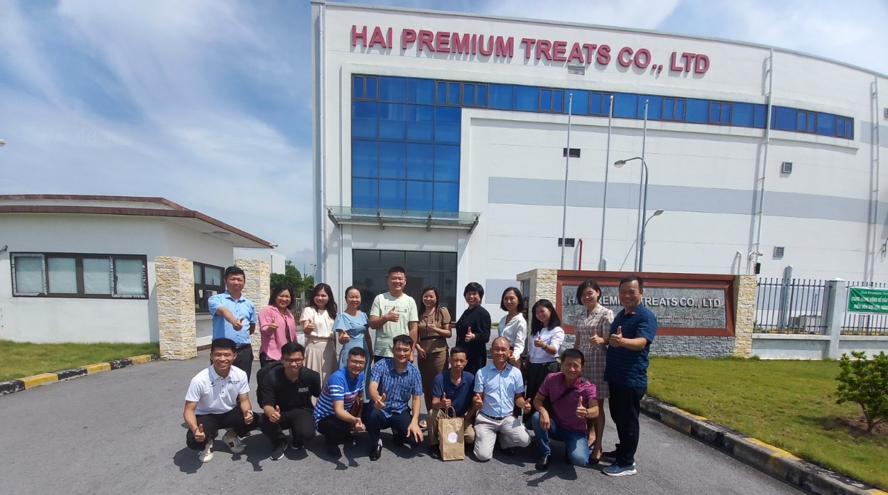 VS-10- Đoàn Doanh Nghiệp Team KCN - Hà Nội thăm nhà máy HPT - Trung Quốc tại Hải Dương - Bản tin VS10